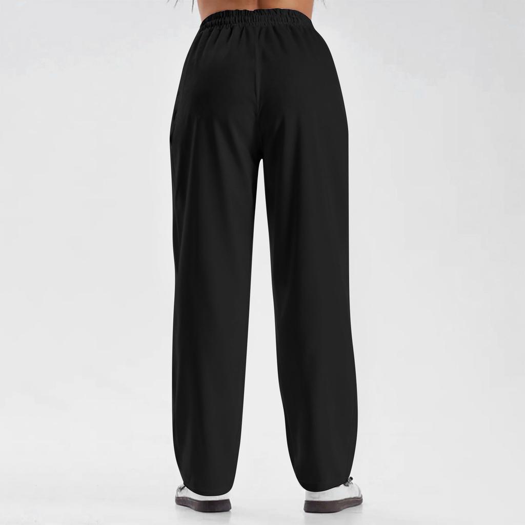 Women's Pants Fashion Casual Pants Color Drawstring Pants