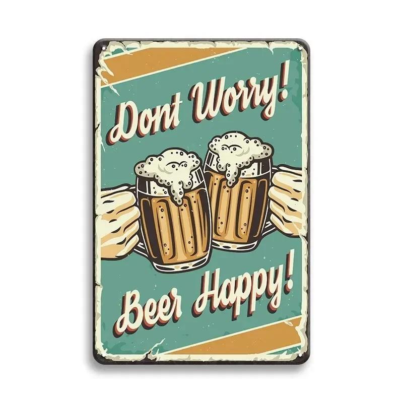 CHEERS Beer Funny Beer Vintage Sign Wall Decor for Bar Pub Club Man Cave Room Decor