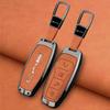 Car Key Case Cover Shell Fob for BYD Atto 3 Han EV Dolphin Lied Tang Dm Qin PLUS Song Pro MAX Yuan Zinc Alloy Protector Keychain