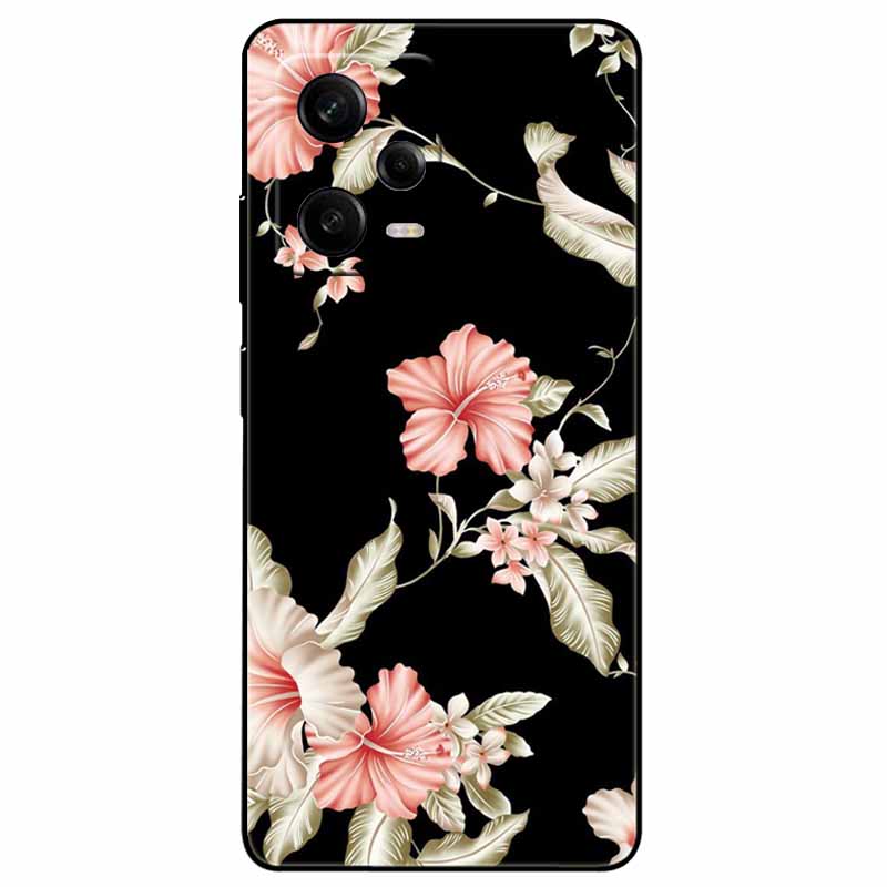 For Xiaomi Poco X5 5G Case 2023 Silicone Shockproof Soft TPU Phone Cover For Xiaomi Poco X5 Pro Funda POCOX5 X5Pro Capa Cartoon