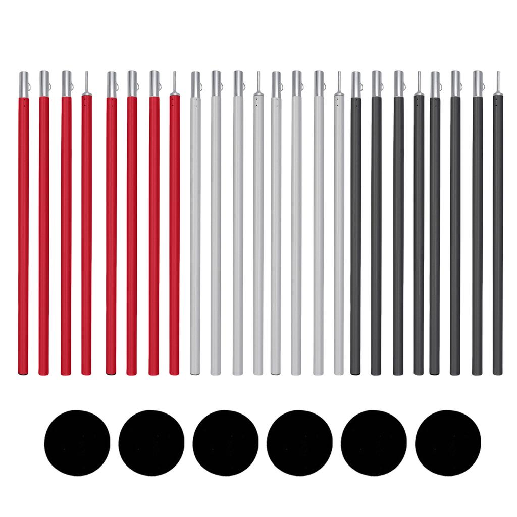 Aluminum Alloys Rod Suit Outdoor Camping Gear Heavy Type Tent Accessories for Various Sized Tents