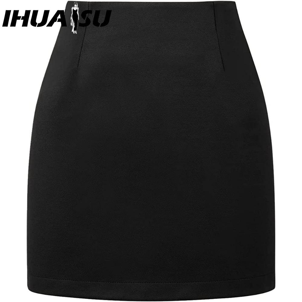 IHUASU Women's Fashion Casual Summer Spring Skirt