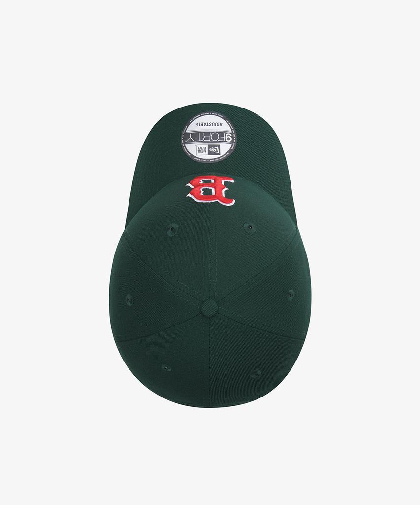 New Era Mlb Boston Red Sox Basic Ball Cap Dark Green 15131677