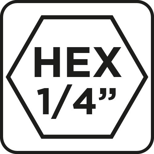 Hex 8.0 mm Metal Drill Bit