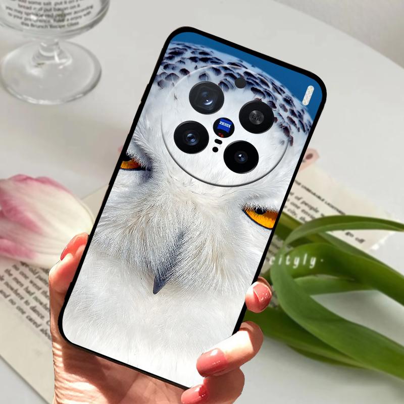 For Vivo X200 Pro Case X 200 Cute Animal Silicone Soft TPU Phone Cover For VIVO X200 Pro Mini 5G Protective Bumper Fundas Cases