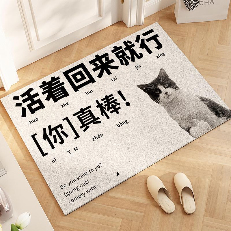 

Высококачественный 2024 Silk Ring уличный входной коврик - не требует обслуживания 60x90cm