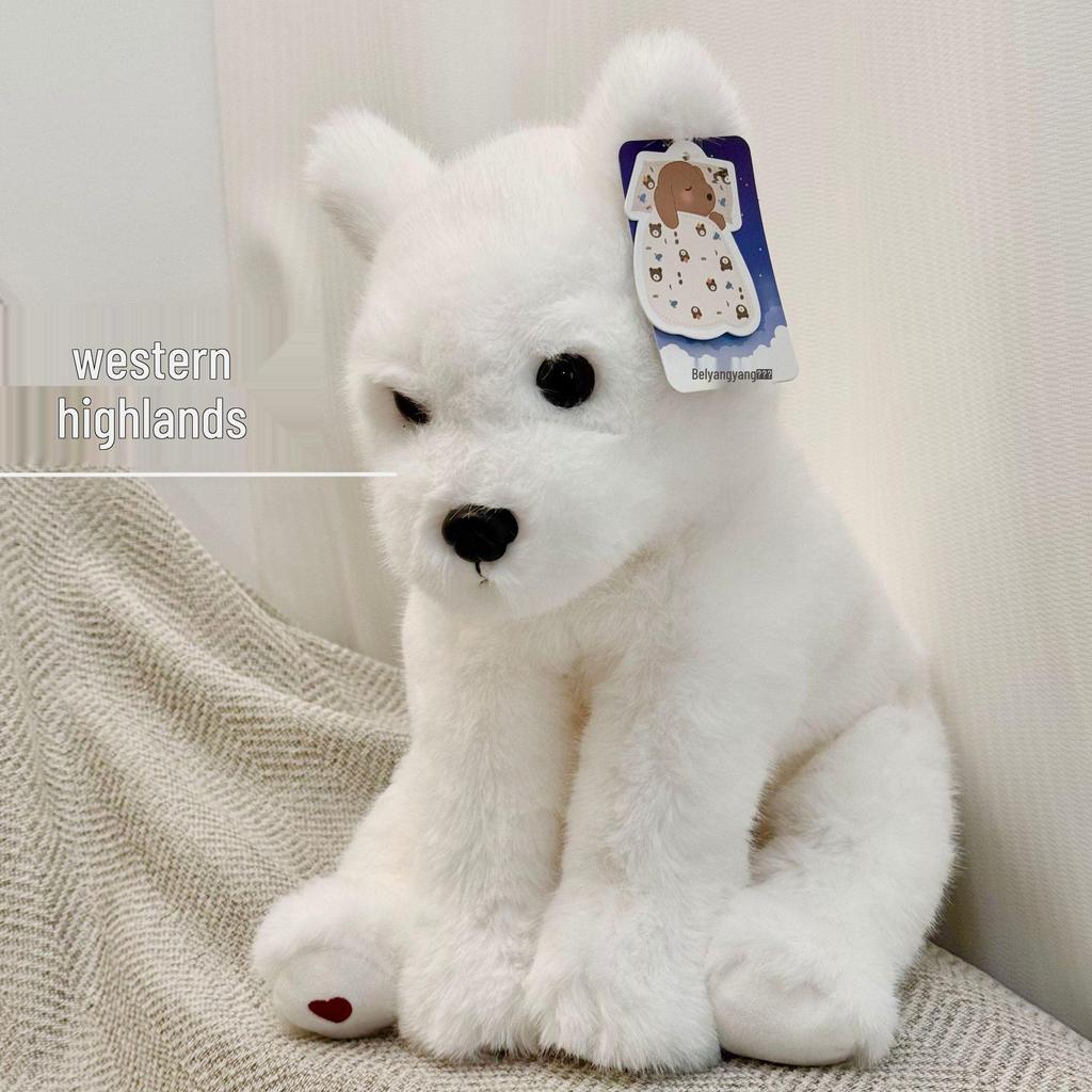 Urocza pluszowa lalka piesek - Złoty Retriever i Husky Towarzysz snu dla dzieci