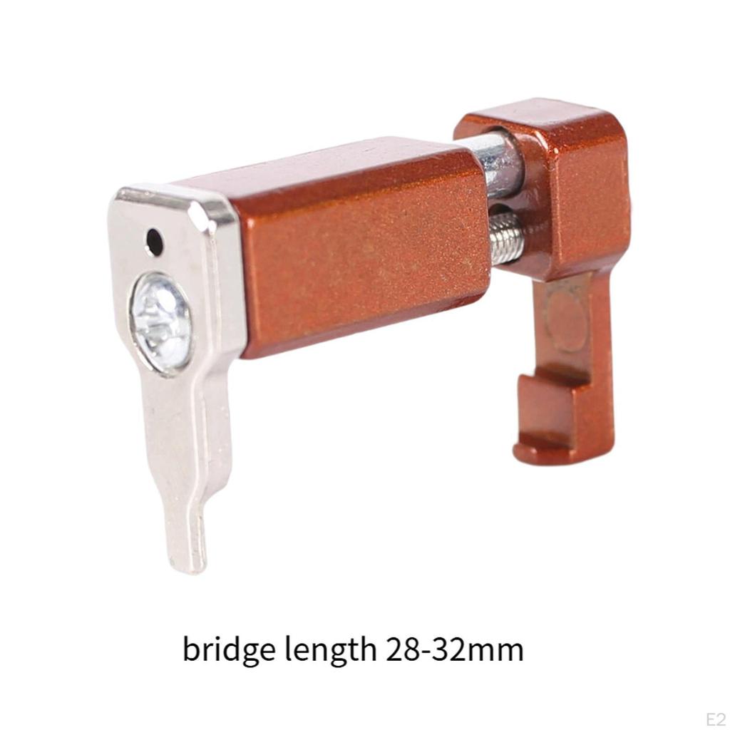 Guitar Bridge Intonation Tool Electric Parts Sturdy Simple to Use for Tuner Replacement