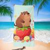 New Cute Animal Printed Microfiber Beach Towel Quick Dry Absorbent Soft Bath Towel For Kids