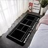 Tennis Sport Bedside Long Rugs Living Room Sofa Decor Rug Fan Gift Bedroom Game Room Screen Room Mat Hallway Washable Floor Mat