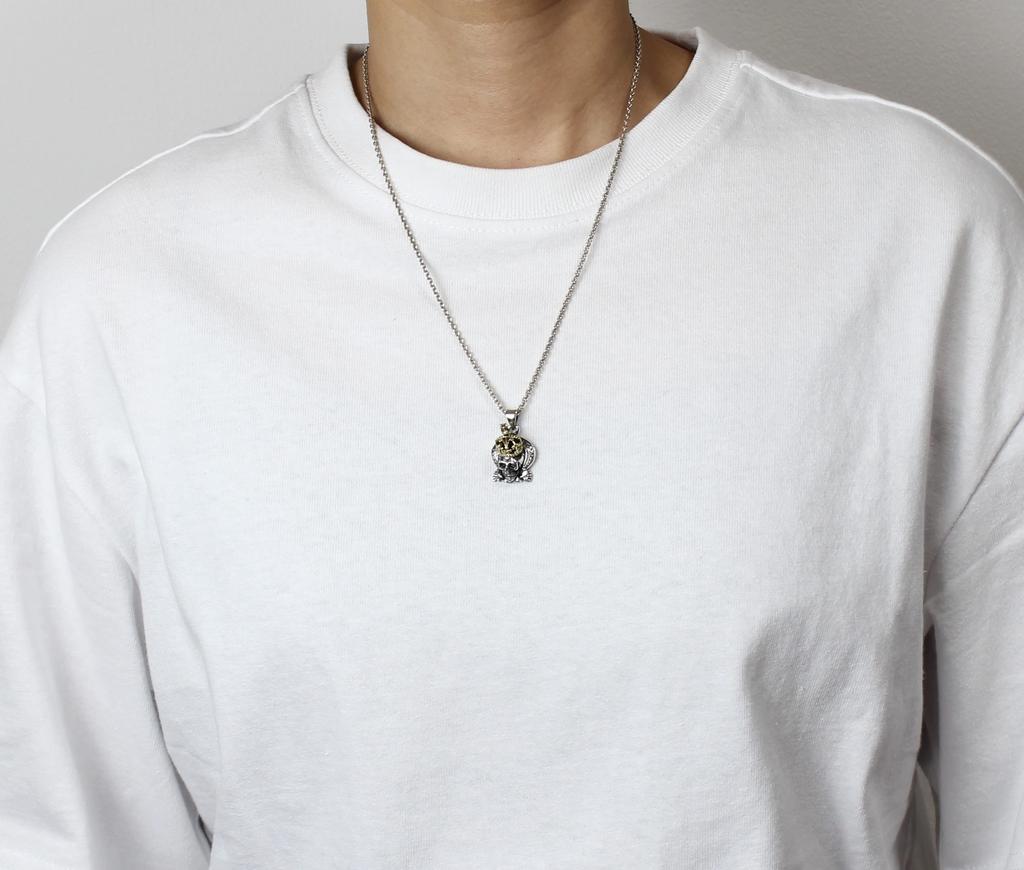 Goodvibrations Queen Skull Pendant Top In Silver 925