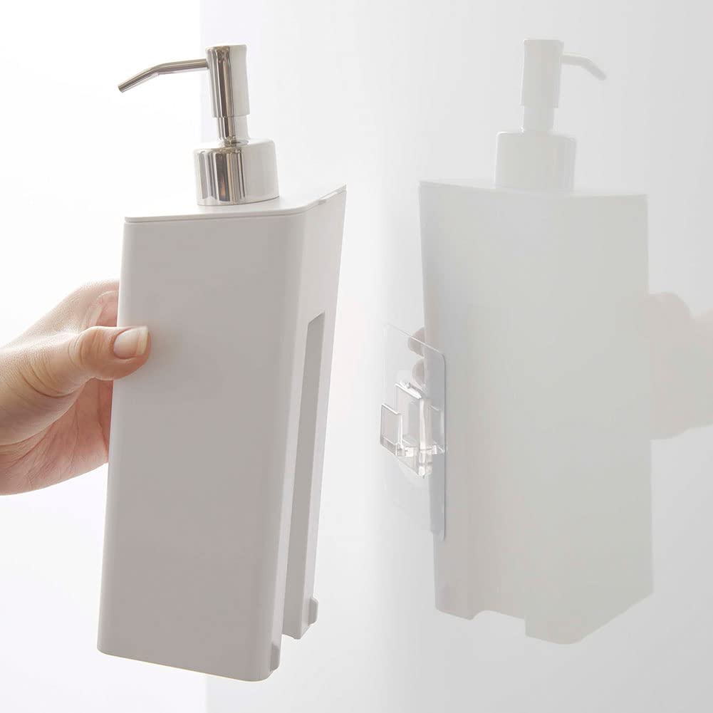 Yamazaki Film Hook Dispenser for 7cm W X 9cm D X Floating Easy 5362 Two-Way Conditioner, White, Approx. 23.5cm H, Tower, Storage, Installation,