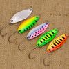 Iron 2.5g Fish-Shaped Fake Lure with Sharp Hook Bionic Hard Bait for Sea Fishing