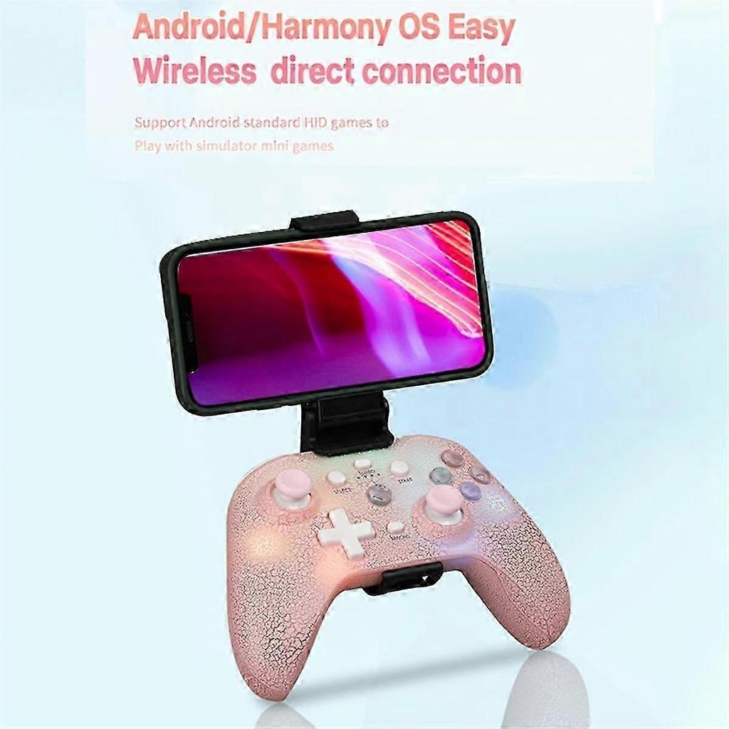 Ns21 Kabellose Spielkonsole für Switch///android/ios Bluetooth Gamepad 6-Achsen Gyro-Joystick Dual Mot