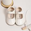Girls Soft Bottom Multi- Leather Spring Autumn New Baby Girl Bright Leather England Breathable Princess Shoes