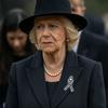 Queen Mother Memorial Black Ribbon Brooch Souvenir Alloy Badge Accessory  Dress Coat Accessories