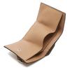 Chloe Alphabet Mini CHC21WP946 F57 26X Tri-fold Wallet, Beige, Women's, [Used]