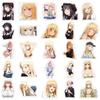 10/30/50pcs My Dress Up Darling Anime Stickers Kitagawa Marin Cartoon Sticker Suitcase Phone Notebook Kawaii Girl Decals Decor