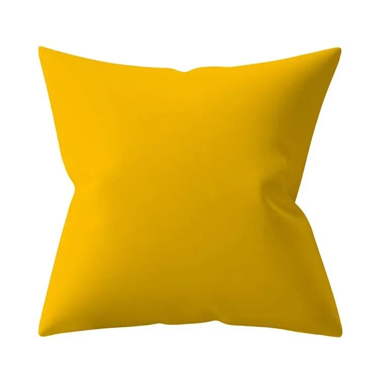 New Nordic Geometry Yellow Cushion Cases Modern Fashion Abstract Art Pillows Case Sofa Car Couch Decorative Throw Pillow 45x45cm
