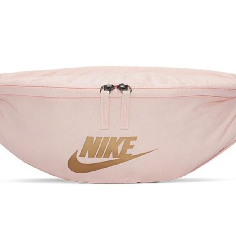 Nike Heritage Polyester Crossbody Bags Fanny Pack Regular Unisex Pink Casual BA5750-682