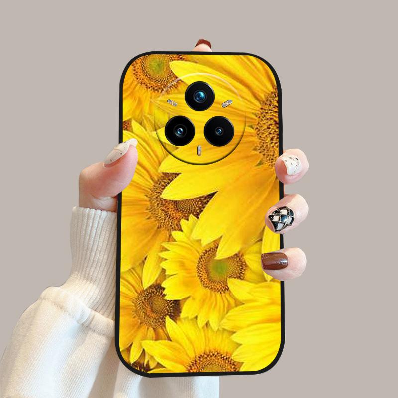 Fashion Case For Oppo Realme 14 Pro Soft Silicone TPU Phone Bumper Shells For Realme14 Pro Capa RMX5056 Protective Fundas Cover