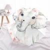 1 Stück Baby Elefant Florale Illustration Regenschirm mit Kunststoffgriff, Geeignet für Alle Jahreszeiten Zuhause Reise Outdoor RegenschirmDD374