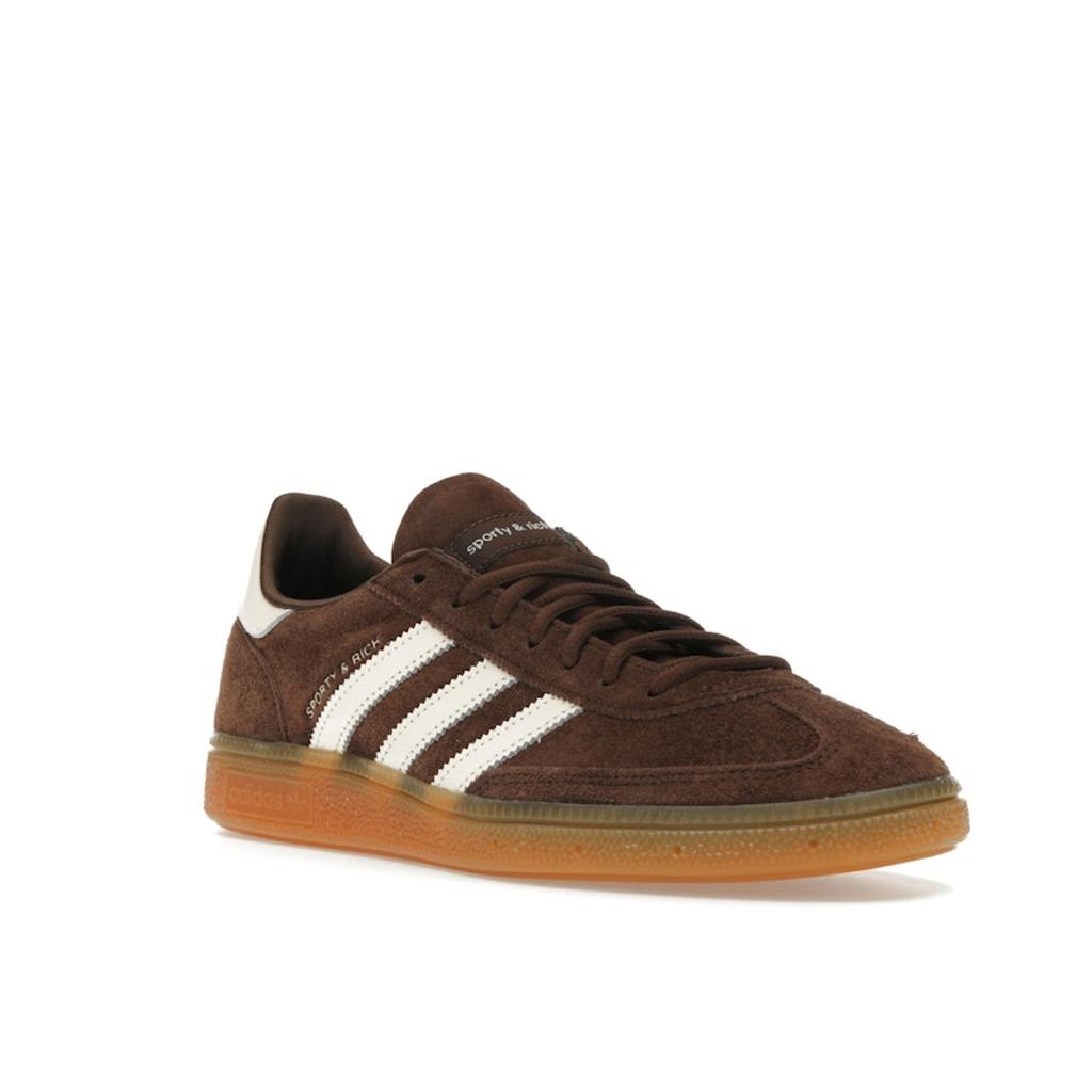Sporty & Rich x adidas Handball Spezial Auburn Gum Sneakers Unisex Brązowy Rdzenny-Biały IH2612