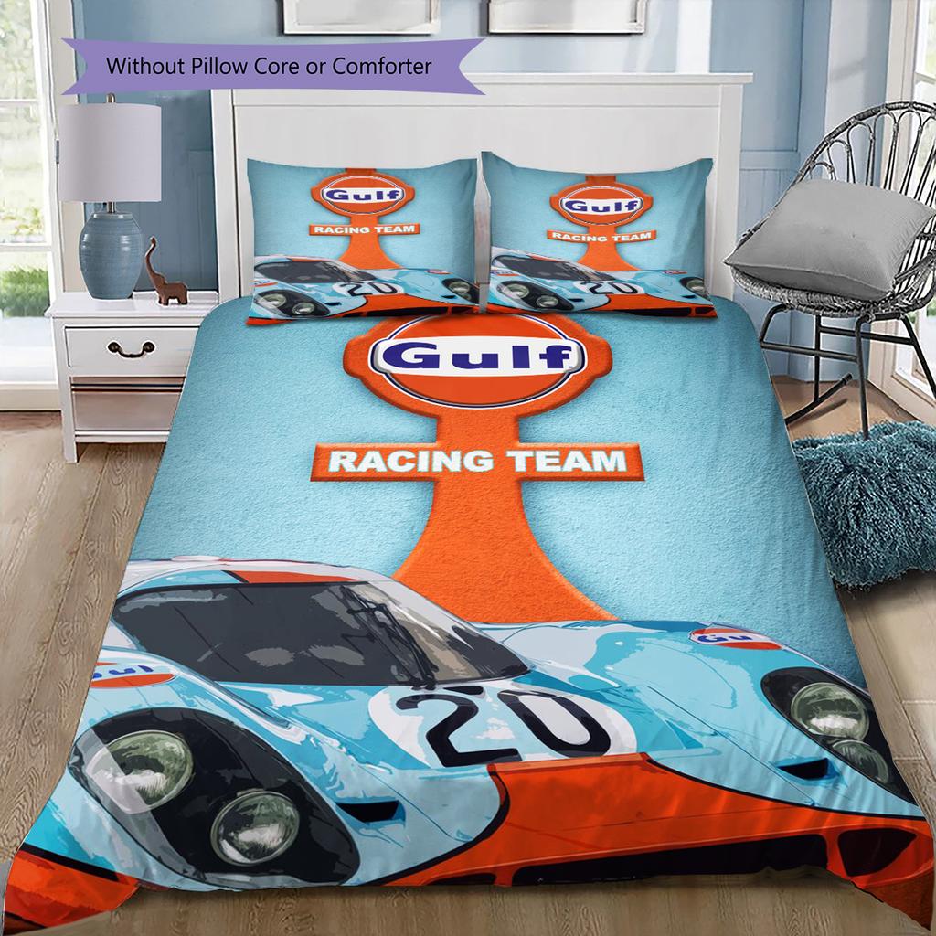Cartoon Pattern Bedding Quilt Set Quilt Cover Pillowcase Home Decoration Birthday Gift (1 * duvet cover + 2 * pillowcase, without core)