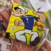 Anime P-Popeye The Sailor Lucky Dragon Pillow Cover Sofa Cushion Cover Home Room Decoration Children Gift