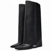 Mode Spitzschuh Damen High Boots Sexy High Heels Lederschuhe Frau 2025 Trend Fad Party Chelsea Boots Pumps Neu Winter Mujer Botas