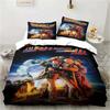 Klassische Film Retro Bettwäsche, Zurück in die Zukunft, Dreiteiliges Set, Einzel- und Doppelbetten, Kingsize-Bett, Extra große Daunendecke