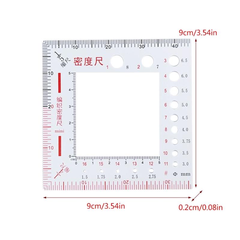 Acrylic Patchwork Ruler Multifunctional Sewing Ruler Cutting Ruler Quilting Ruler Sewing Supplies for Craft Enthusiasts
