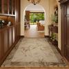 Premium entry door location can be cut at the door, entry carpet non-slip foot mat, household living room door mat retro leave-in
