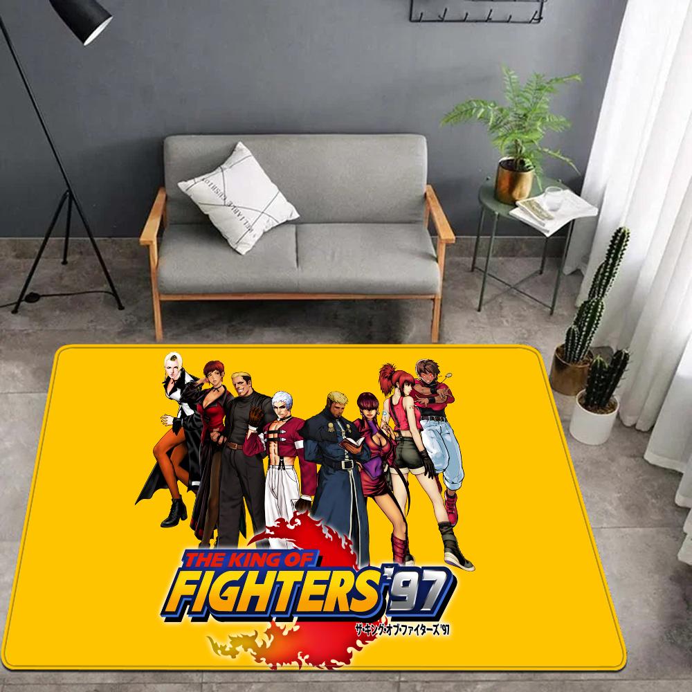 King of Fighters Floor Mat Bathroom Mat Kids Room Bedroom Decoration Balcony Anti-Slip Doormat Living Room Welcome Rug