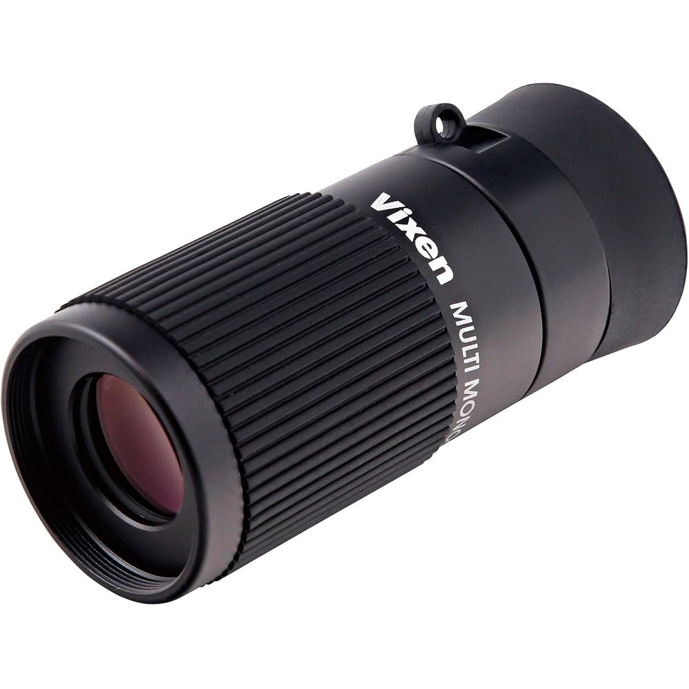 Vixen Multi Monocular H6×16, Made in Japan, for Art Appreciation, 11053 Black