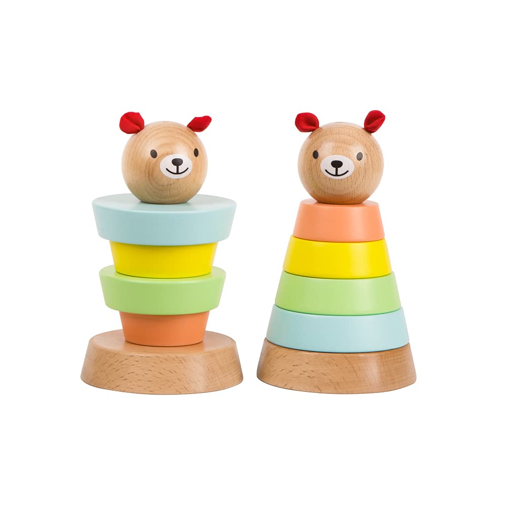 Classic World Bear Tower Blocks with Stacking Perfect for Stacking Towers and Stacking Perfect for Girls and Ages and A Great Gift for Sports and Long