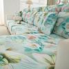 Flexible Chilly Feeling Sofa Seat Pad Cover Form Fitting Couch Protector Grippy Couch Cover Snuggly Launderable Sofa Protector