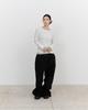 Beullusseonpeullawo Layered Long Sleeve T-Shirt [Ivory]