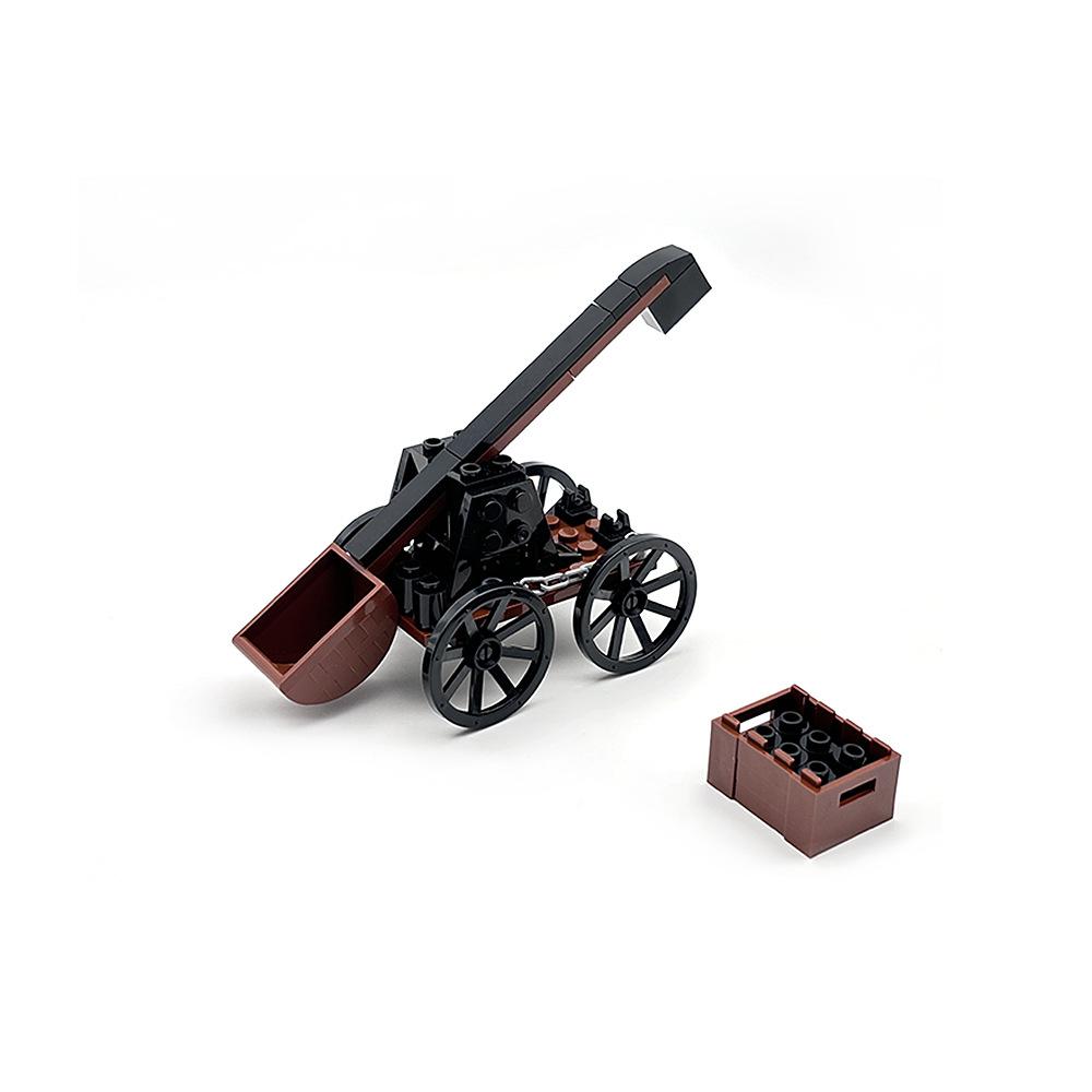 

Средневековый военный орудийный грузовик пушка солдат миниатюрный небольшой строительный блок пиратский корабль сцена орнамент игрушка