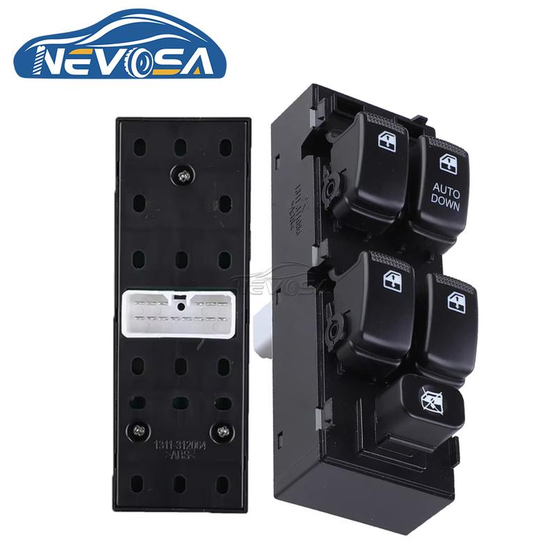 NEVOSA 93570-1C110 0K2FC-66350 93580-2E000 Left Right LHD RHD Power Window Switch Button For Hyundai Getz Matrix KIA Carens 2005