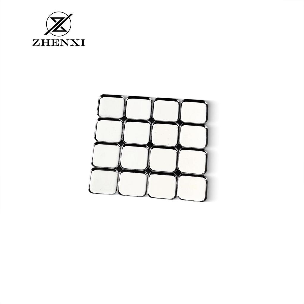 MUFL Magnetic Multi-Color Eyeshadow & Blush Compact with Replaceable Powder and Portable Sub-Packaging