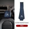 Car Seat Headrest Cover Ice Silk Neck Pillow Storage Protector For Lexus CT200h ES250 ES300h IS250 IS200 GS300 GS460 GX470 LS400 YV6