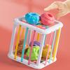 Baby Toy Sorting Game Kids Educational Cube Sensory Shape Blocks Shape Matching Stacking Learning Toys Play Games Baby Toys