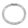 Zircon Tennis Bracelet Women's Square Light Luxury Exquisite Bracelet Gift Jewelry