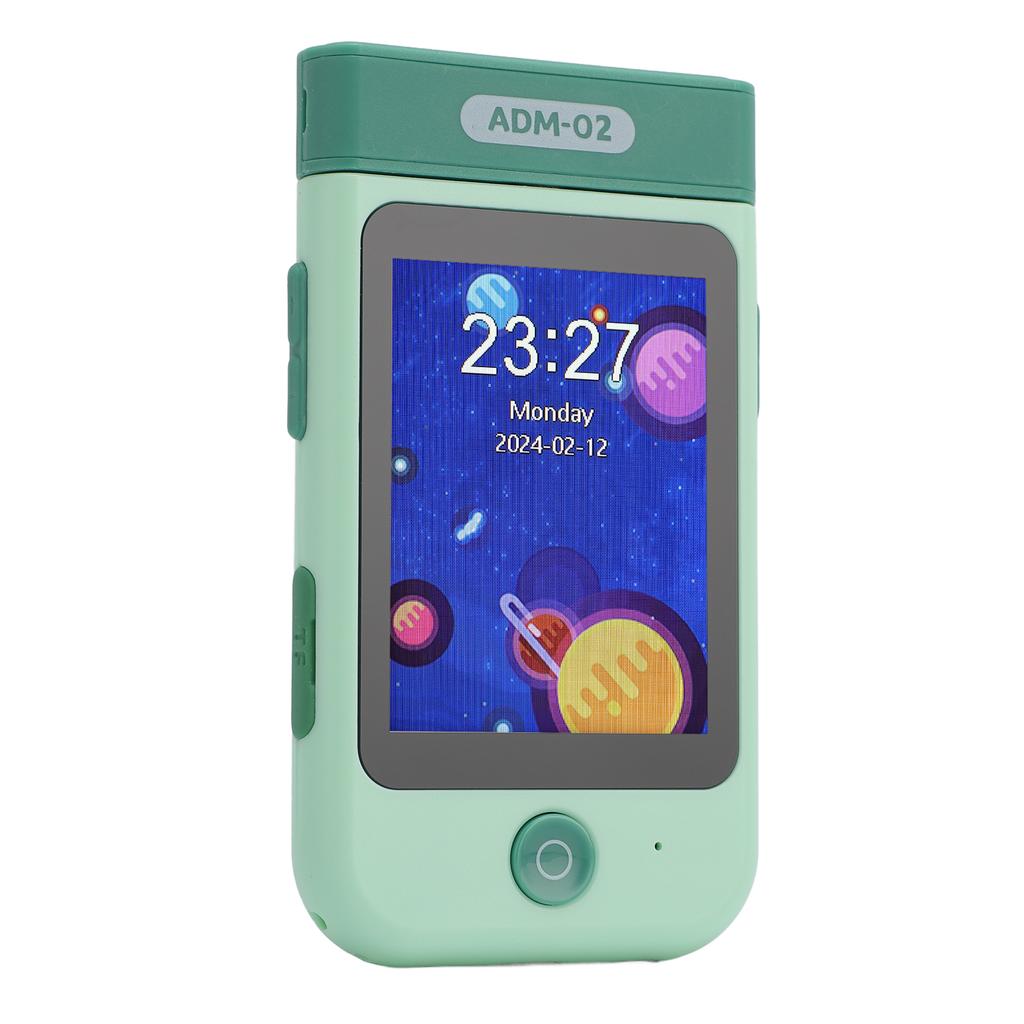 Kinder Smart Phone Spielzeug 2,8 Zoll 180 Grad Klappkamera 1080P Video Tragbar Kleinkind Spiel Telefon Spielzeug Dinosaurier Grün
