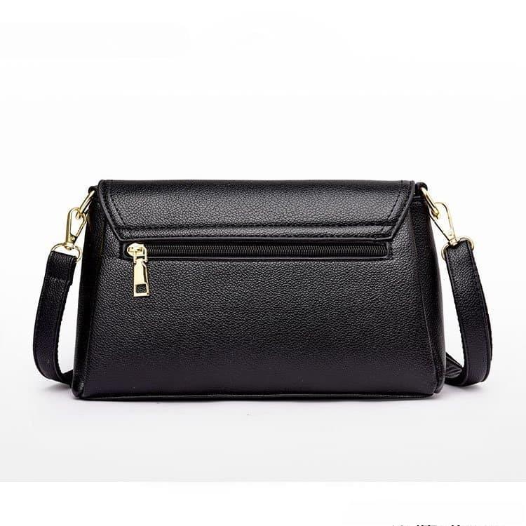 Women's new flip small square bag shoulder messenger bag
