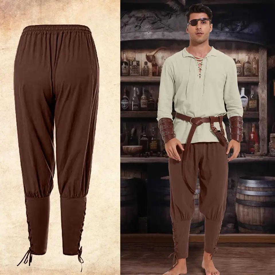 Viking Navigator Pirate Costume Pants