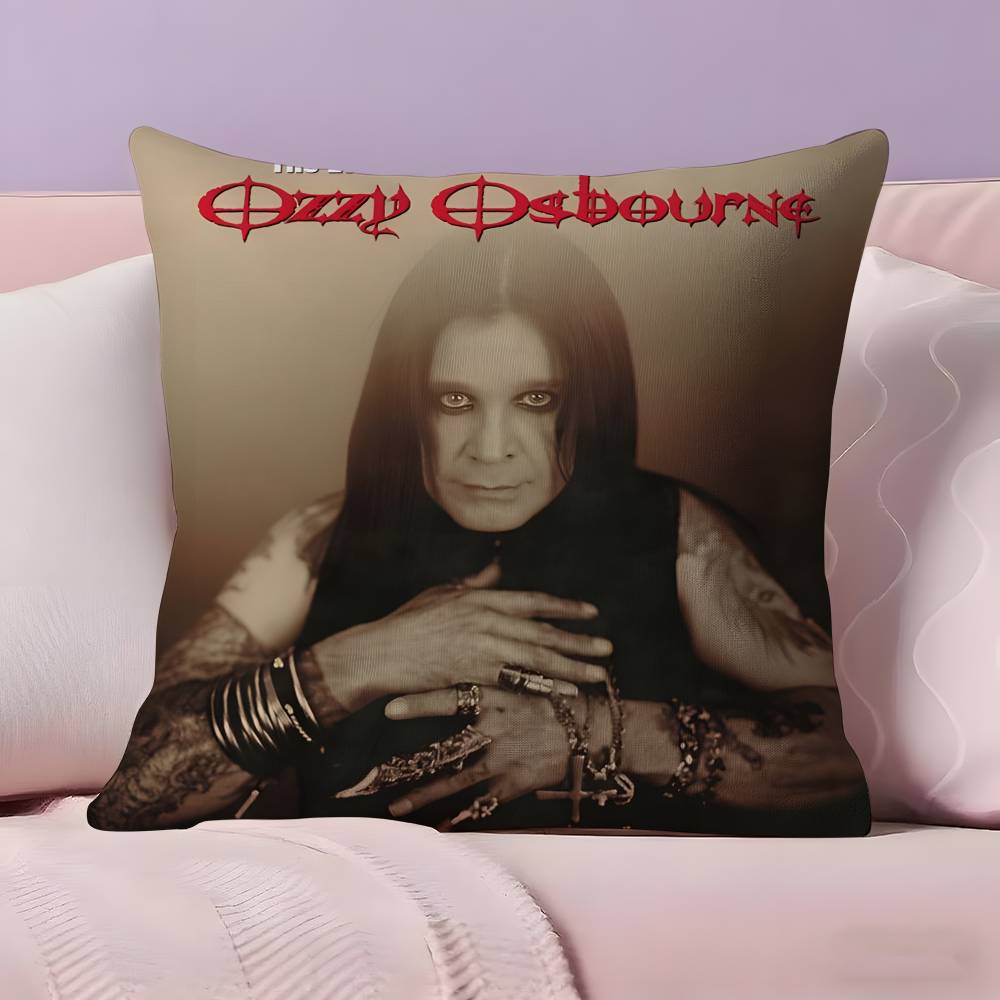 Cântăreț principal al trupei O-Ozzy Osbourne Față de pernă Față de pernă Material Ultra Moale Prietenos cu Pielea Confort ca un Nor & Fermoar Ascuns