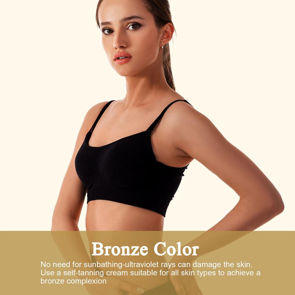 Tanning Gel,Intensive Tanning Gel, Tanning Gel For Tanning Bed Lasting Waterproof For An Amazing Tan For Body And Face  80g