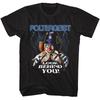 Poltergeist Horror Movie Adult T-Shirt Look Behind You Scary Black Cotton